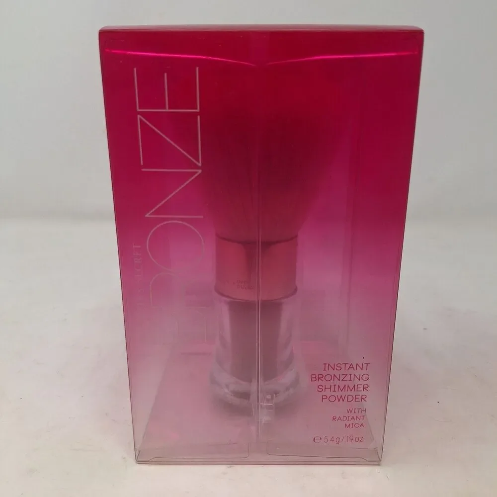Victoria's Secret Bronze Instant Bronzing Shimmer Powder Brush Applicator Makeup